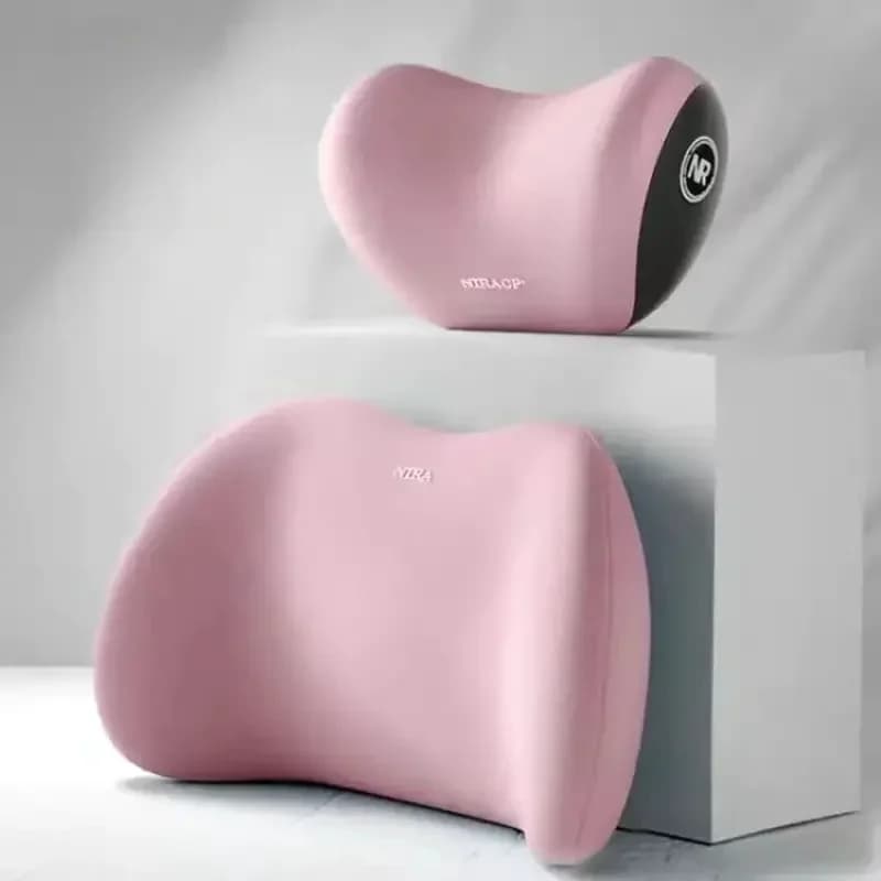 Cuscino per il collo dell'auto comfort Cuscino per la testa dell'auto in memory foam, imbottitura per tracolla regolabile, utilizzato per alleviare il dolore al collo durante le parti di guida