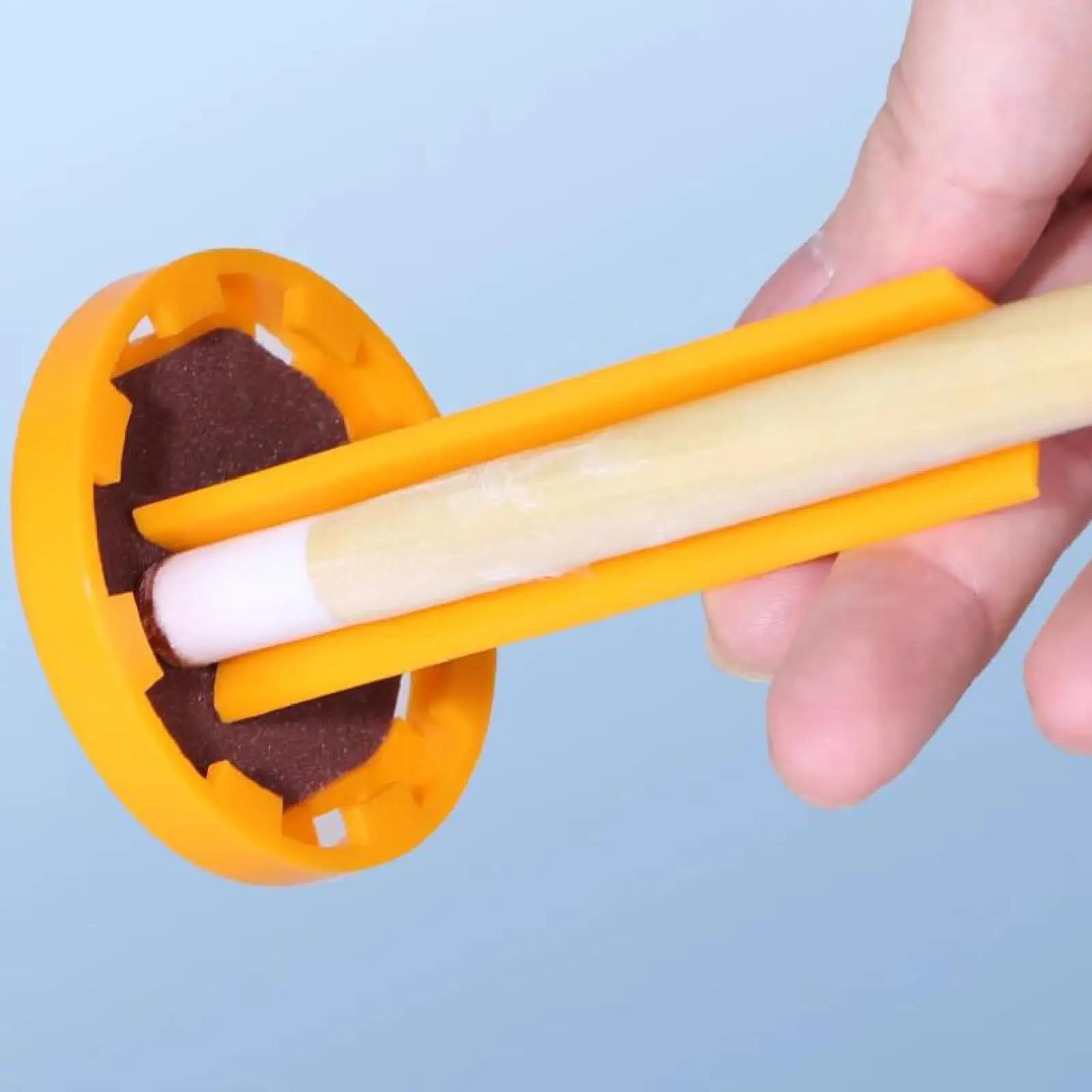 Strumento Portatile per Riparazione e Modellatura Punte Stecche da Biliardo in ABS, Accessorio per Snooker e Manutenzione Stecche da Pool