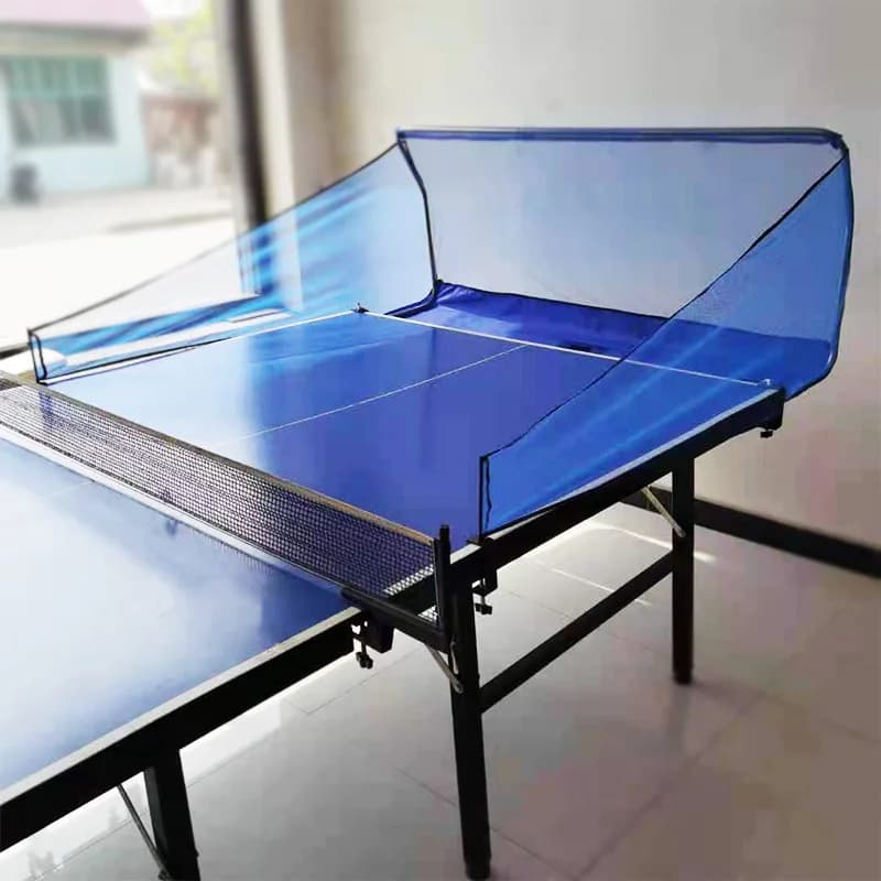 (1 pz) Raccoglitore di palline da ping pong da tavolo Raccoglitore di palline da ping pong da allenamento fisso