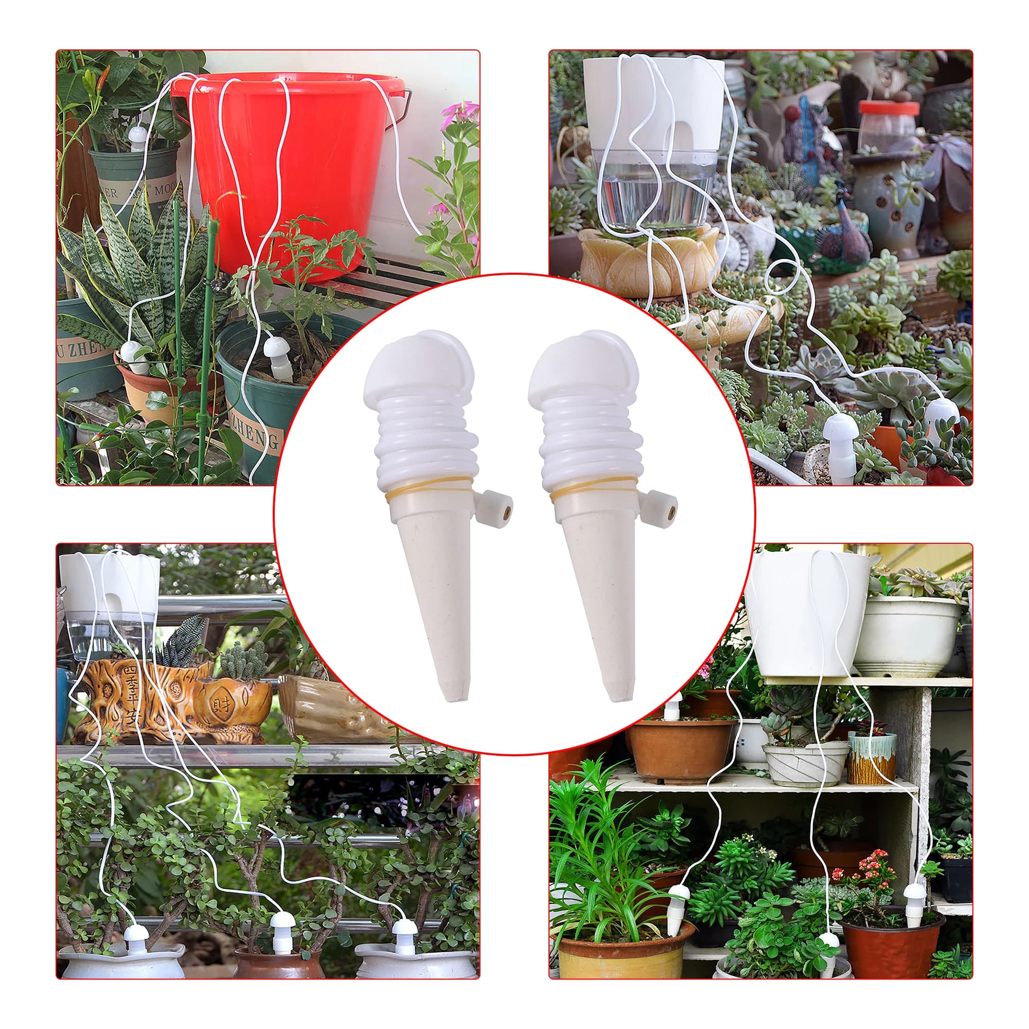 1Pc Vase Flower Automatic Watermelter Flower Root Deep Drop Watering Automatic Plant Watering Tools