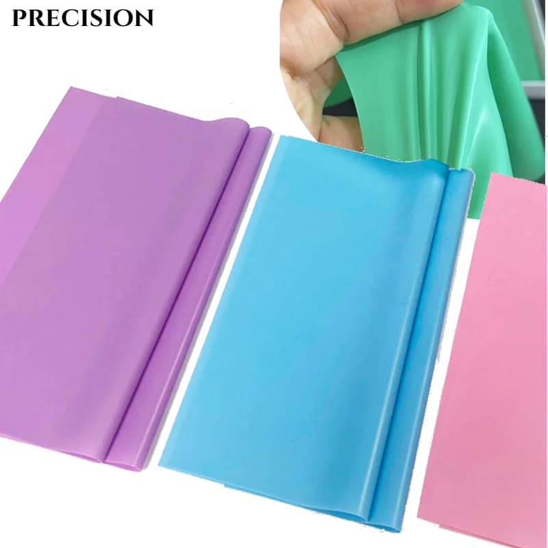 Dental rubber dam sheet 52 pieces 5 "x 5" / 36 pieces 6 "x 6" Natural latex rubber barrier Dams Dental materials for teeth whitening