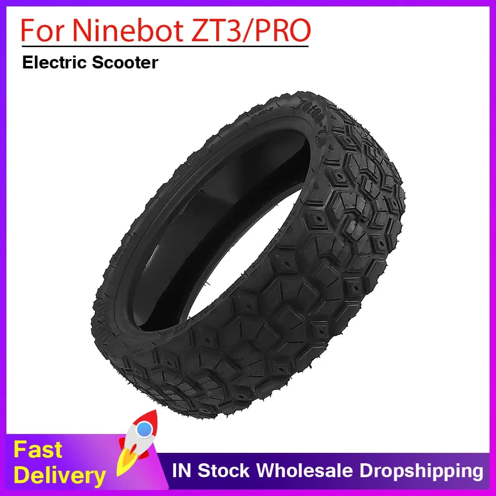 Pneumatico fuoristrada autoriparante 70 60-7.5 per monopattino elettrico Ninebot ZT3 ZT3 PRO, pneumatico tubeless da 11 pollici con strato in gel, ricambio per pneumatici