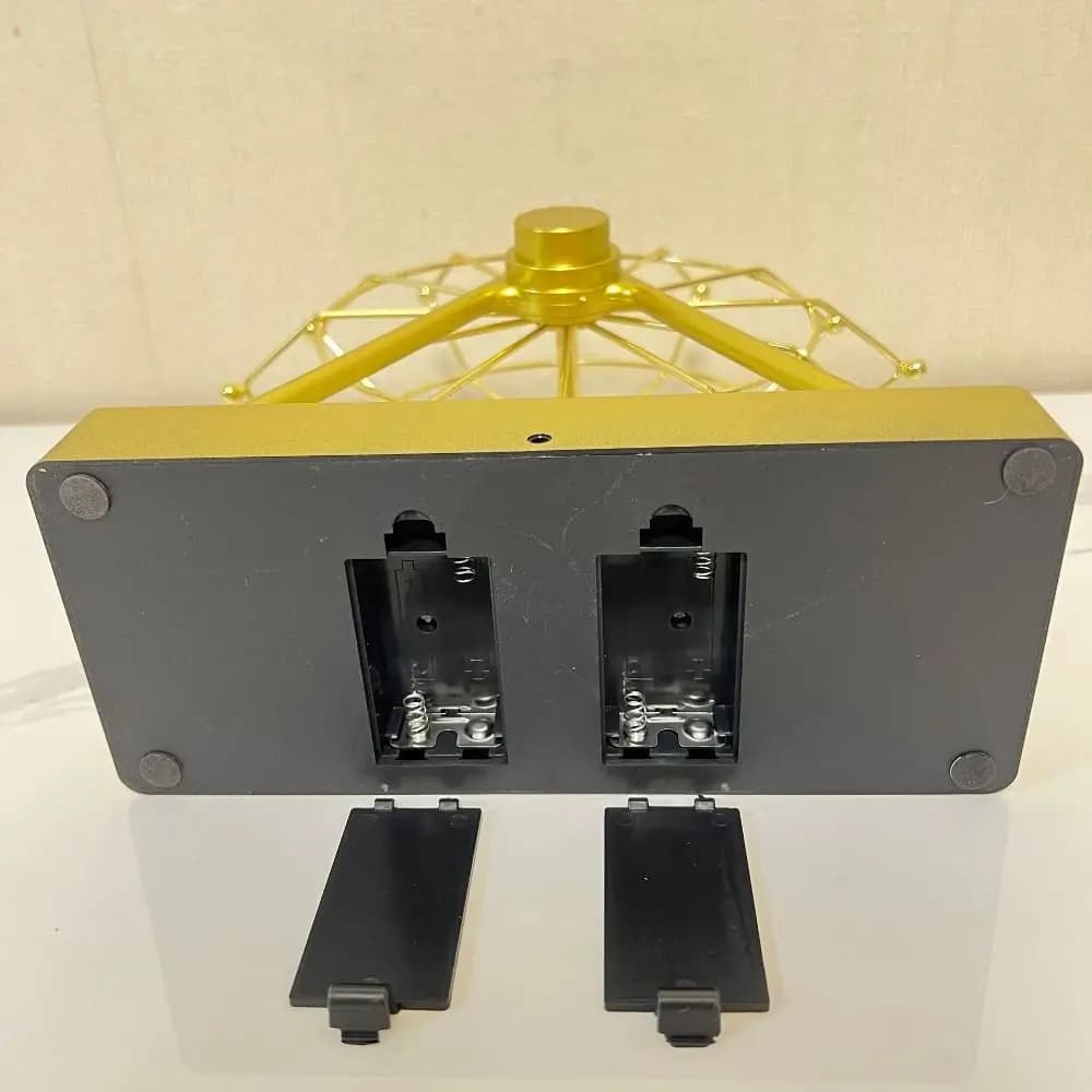 Modello 3D Spaziale Rotante a Batteria: Pendolo Magnetico a Orbita Celeste, Macchina del Movimento Perpetuo Creativa, Decorazione Artistica da Scrivania