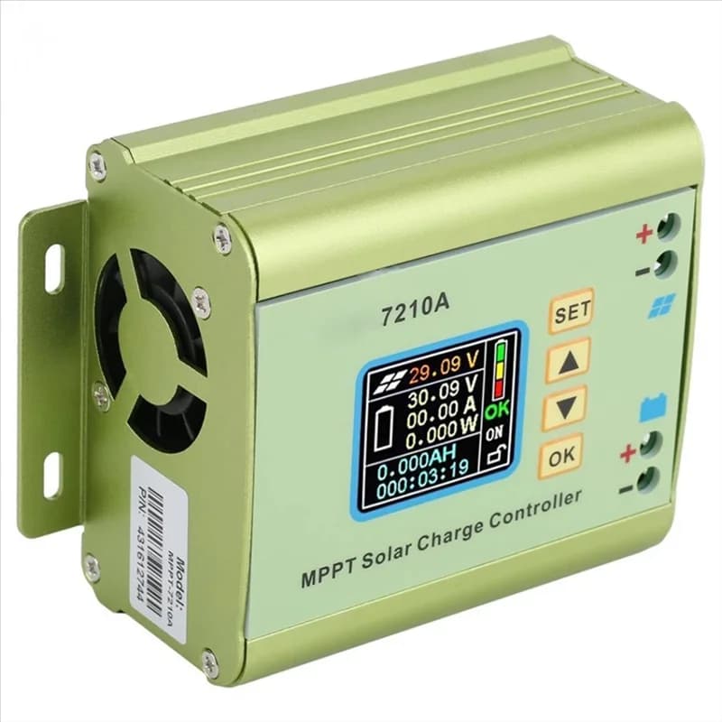 MPT-7210A Regolatore di carica solare MPPT 24V/36V/48V/60V/72V Regolatore solare Caricabatteria Pannello Modulo di tensione boost