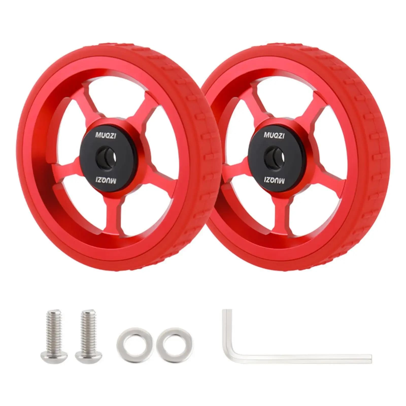 Bicycle Stabilizer Wheel Aluminum Alloy Folding Bike Training Wheel Smooth Roll Assist Wheel for Cycle Replacement Accessories