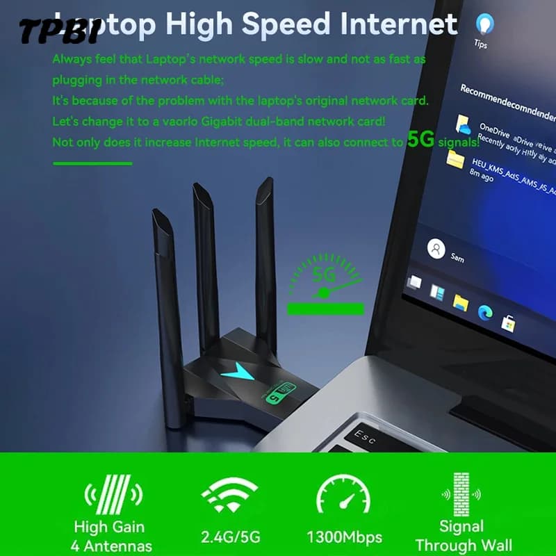 WiFi Signal Booster Wired Wall-Penetrating Repeater Extender Universal for Bedroom Home Network Accessory