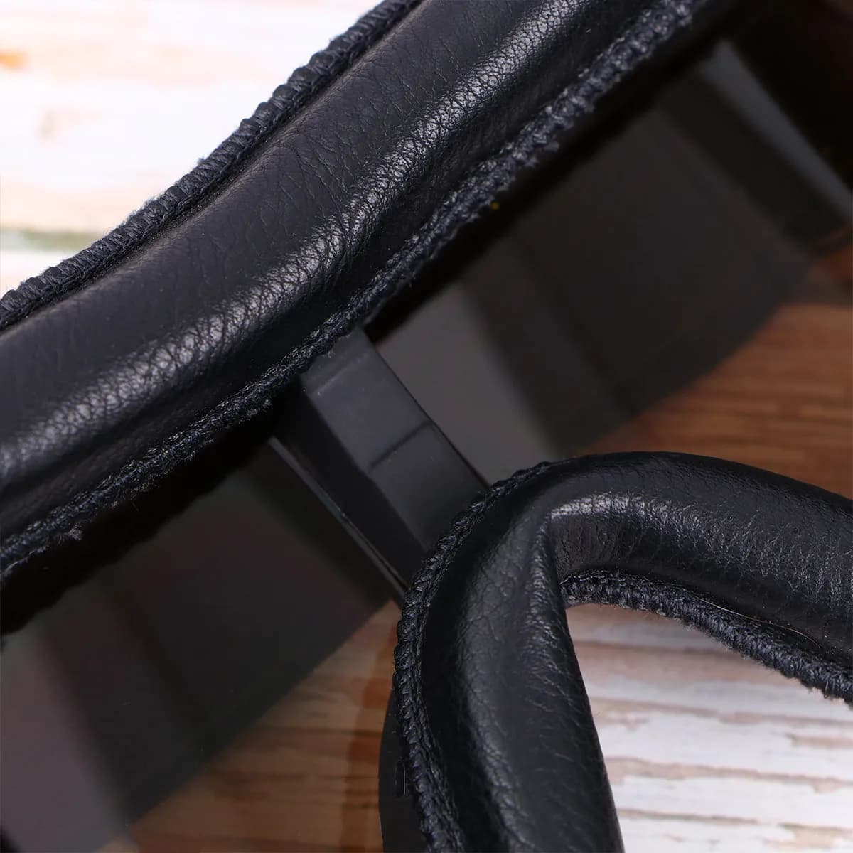 Occhiali di Sicurezza per Sport all'Aperto, Montatura Nera in PC, Fascia Elastica Regolabile, Occhiali da Sci, Snowboard e Moto, Protezione UV400 Antiappannamento
