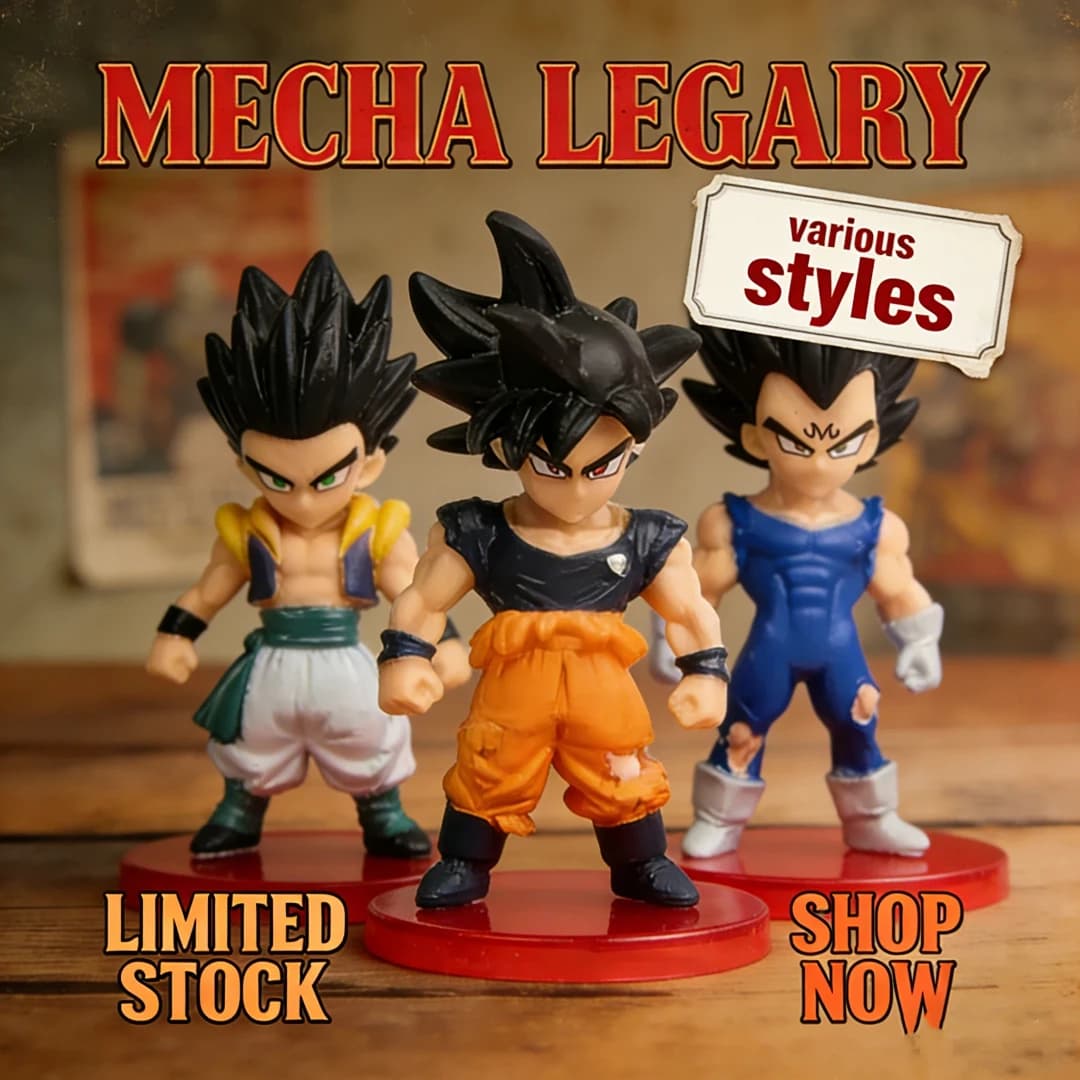 Figurine d'azione Dragon Ball Super Saiyan Goku Vegeta di prima e seconda generazione, mini personaggi, modellini, statuette, giocattoli, regali.