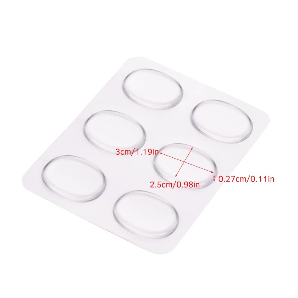 drum damping pad Drum Mute Pads Set Dampeners Silencer for Percussion Instrument Accessories Transparent drum mute pads