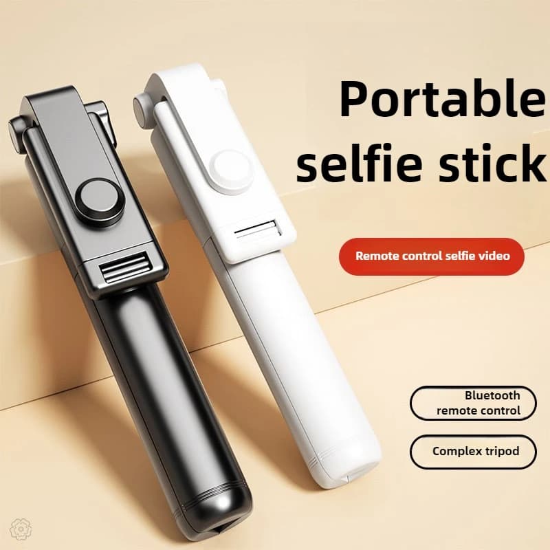 Treppiede per telefono allungabile remoto Bluetooth Treppiede per selfie stick wireless per iPhone 16 Telefono Samsuing Tiktok Streaming live