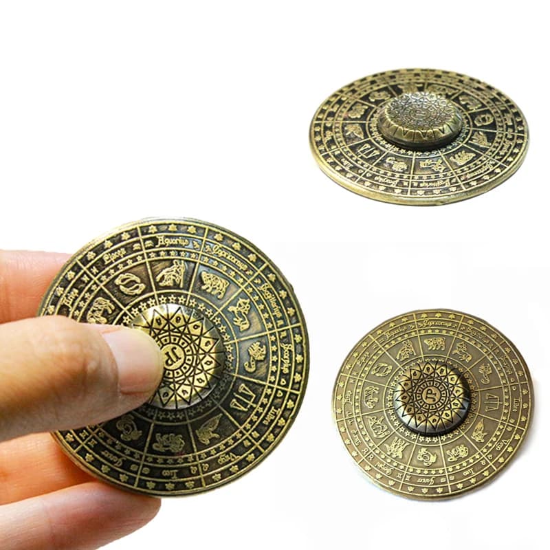 12 Constellation Spinner EDC Gear Hand Spinner Giocattoli Fidget per adulti Strumento ADHD Ansia Giocattoli antistress
