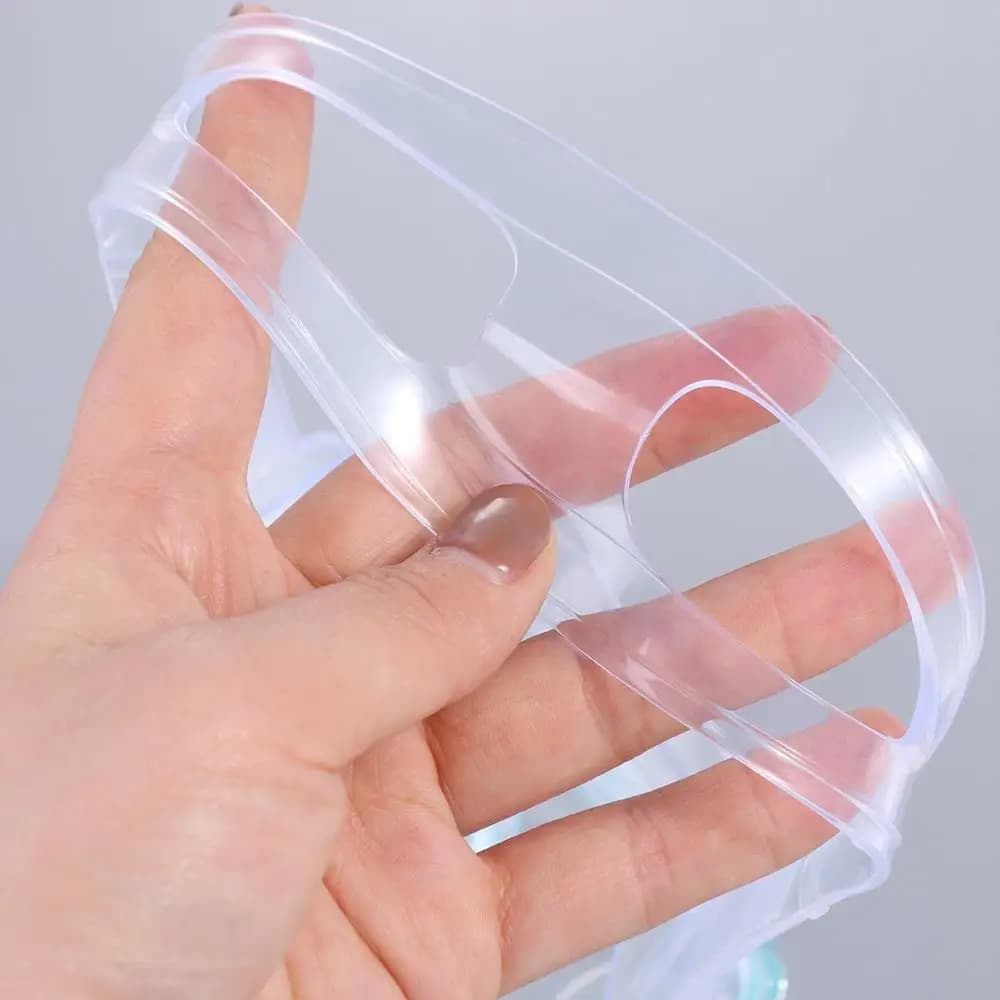 Occhialini da nuoto in vetro per PC Cinturino in PVC Anti Fog Snorkel Occhialini da nuoto Anti-perdite Colori vivaci Piscina Occhiali da nuoto Ragazze