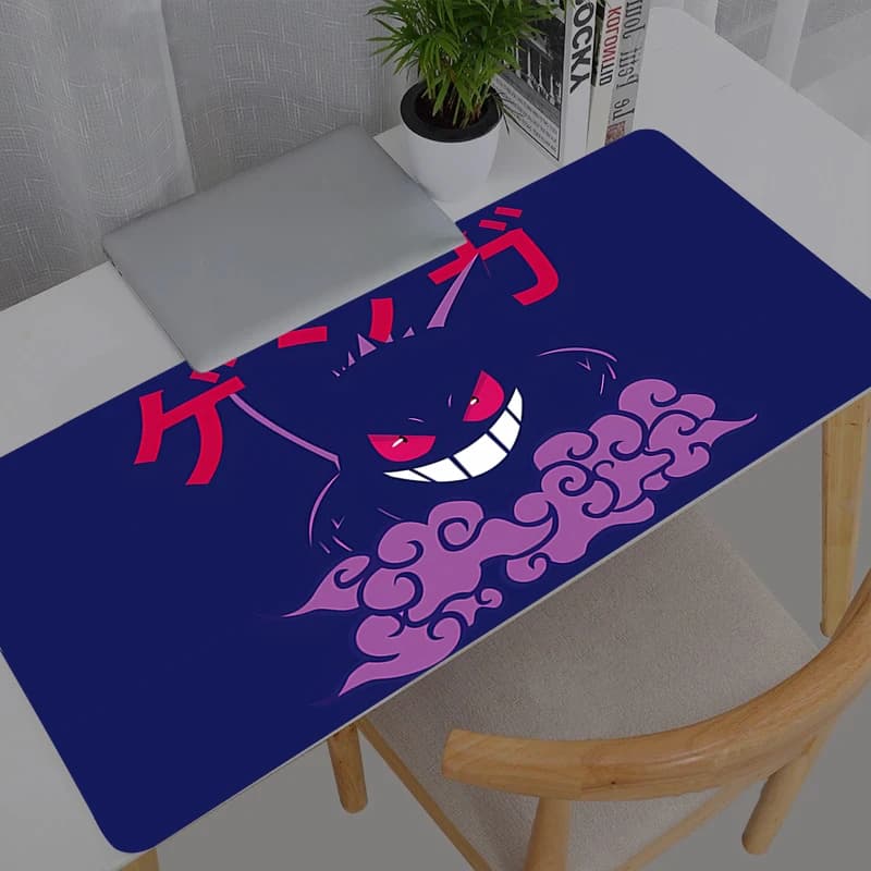 Tappetino per mouse Computer Pokemon Pikachu Gengar Tastiera 900x400 Tappetino grande per accessori da gioco Mousepad PC Gamer Tappetino da scrivania