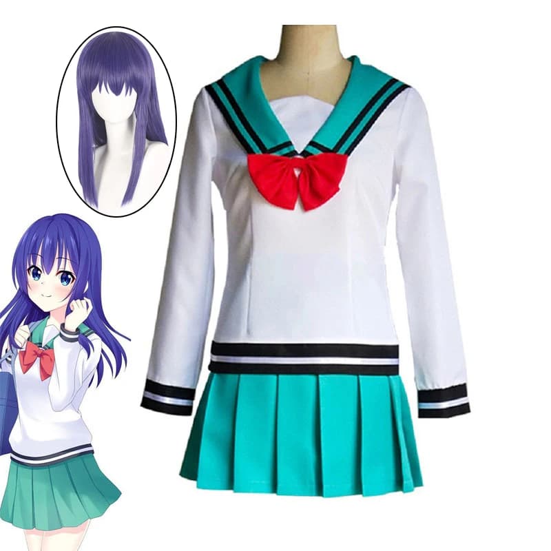 Teruhashi Kokomi Cosplay Costumes Dress Saiki Kusuo No Sai-nan Yumehara Chiyo Uniforms Halloween Costumes for Women