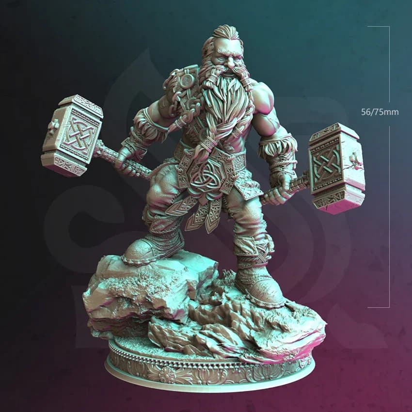 1/24 75mm 1/32 56mm Kit modello in resina Guerriero nano Figurina Scultura non verniciata Nessun colore RW-659