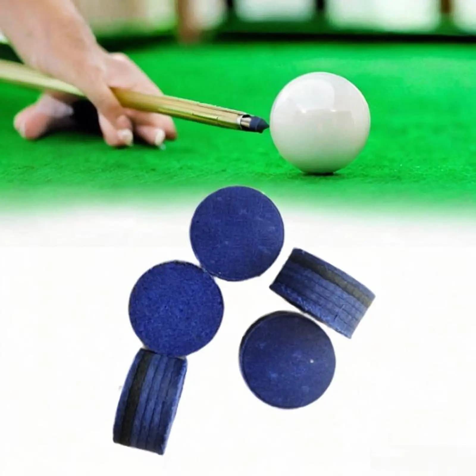 5 pezzi punte per stecche da biliardo durezza morbida 6 strati in pelle da biliardo punta per stecche da biliardo sostituzione accessori da biliardo professionali