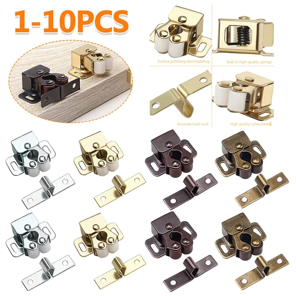 Magnet Cabinet Catches Anti Collision Door Stoppers Buffer Damper for Wardrobe Hardware Furniture Fittings Accessories Drawers