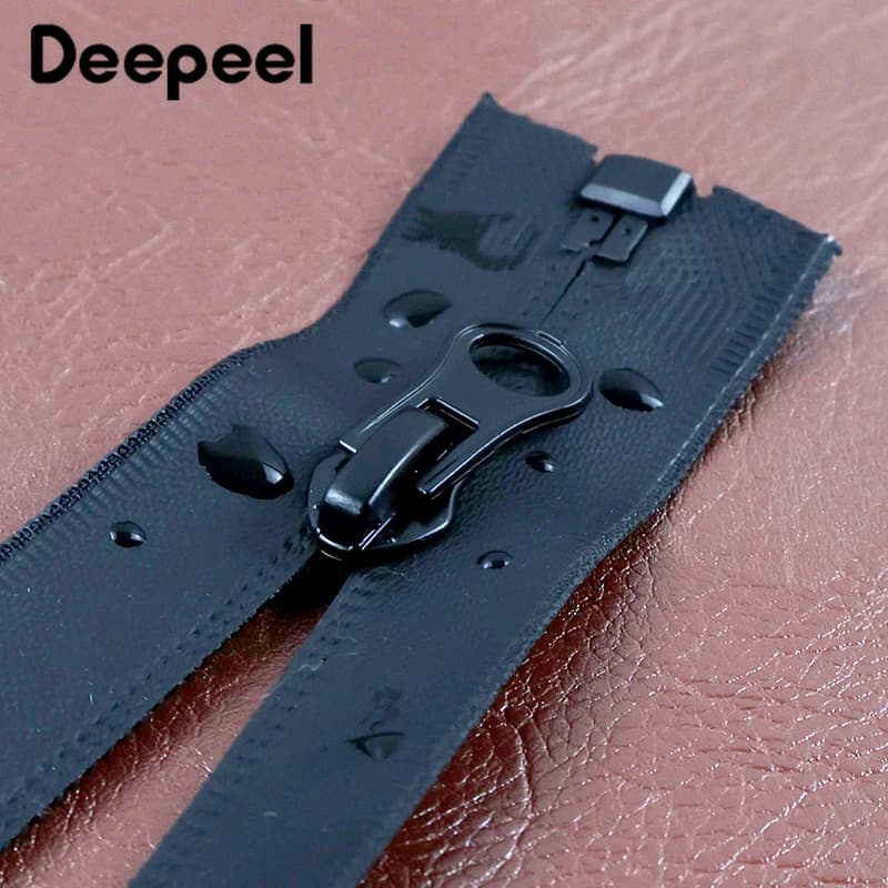 5 Pezzi 5 # Cerniere in Nylon Impermeabili 15-20cm Chiusure Fisse, 40-150cm Apribili, Kit di Riparazione per Cucito e Abbigliamento, Accessori Fai-da-Te