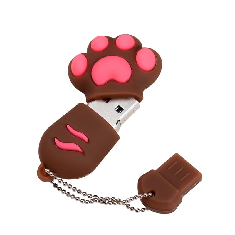 Cute Cat Claw Cartoon USB Drive 8GB Studente Souvenir Memory Stick 16GB 32GB U Disk 64GB Pen Drive 4GB Flash Drive All'ingrosso