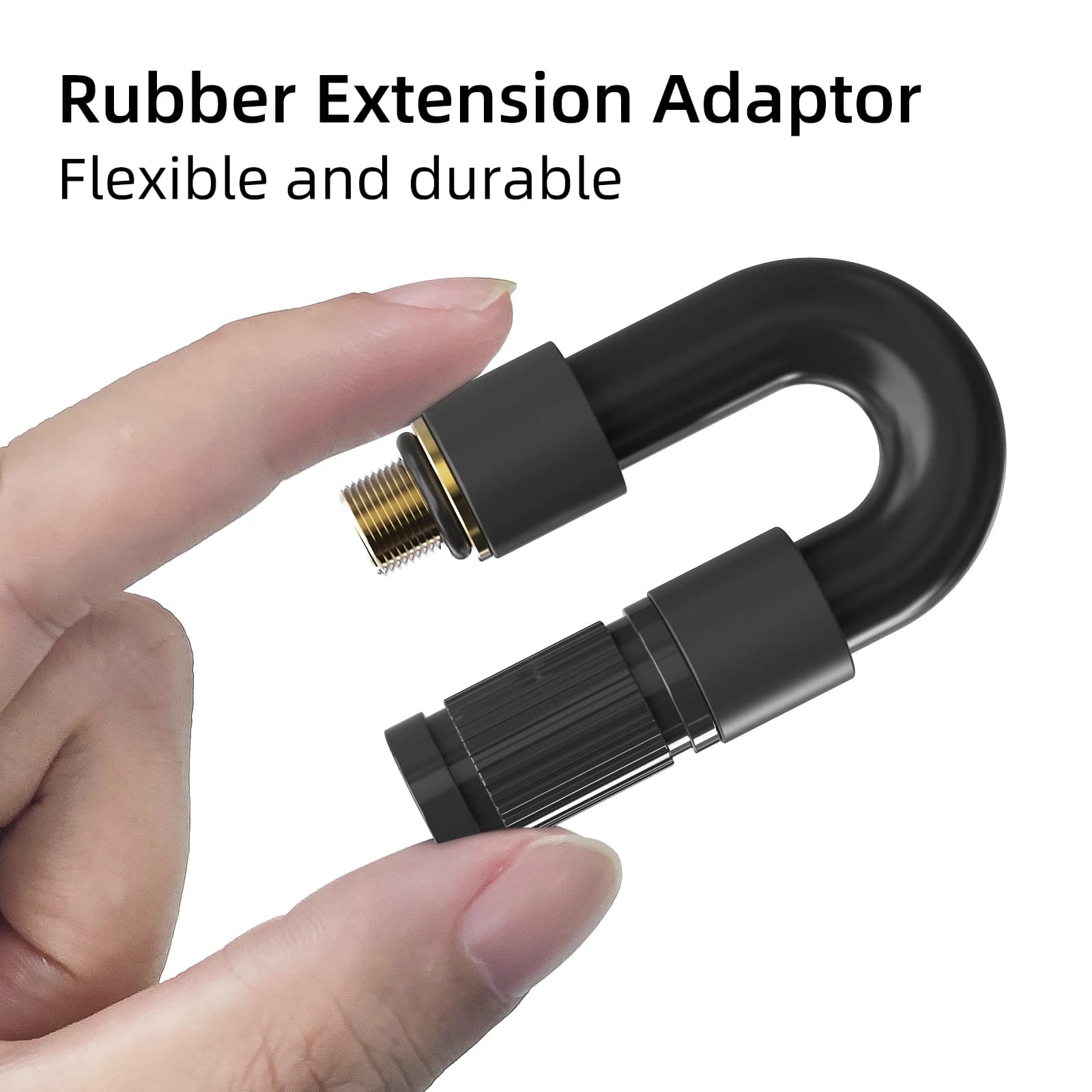 CYCLAMI 8mm Tubo di prolunga per pompa d'aria per bicicletta Tubo per tubo Cavo per tubo Parti di servizio di pompaggio per ciclismo Ugelli per gonfiaggio pneumatici per bici Accessori