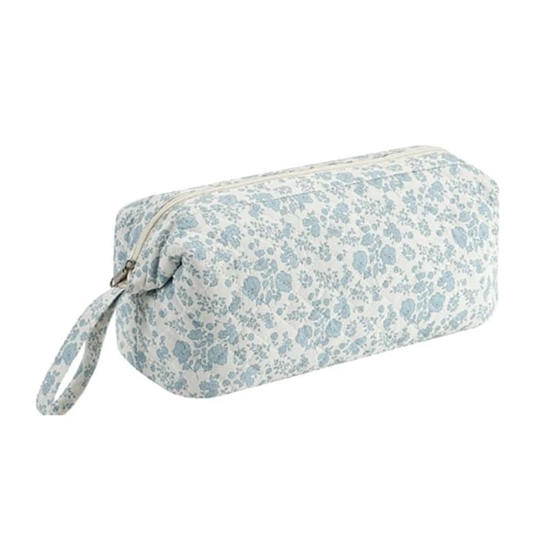 Large Quilted Nylon Travel Bag For Hair Tools Portable Blow Dryer Case Lightweight Pouch For Hair Straightener Curling Iron