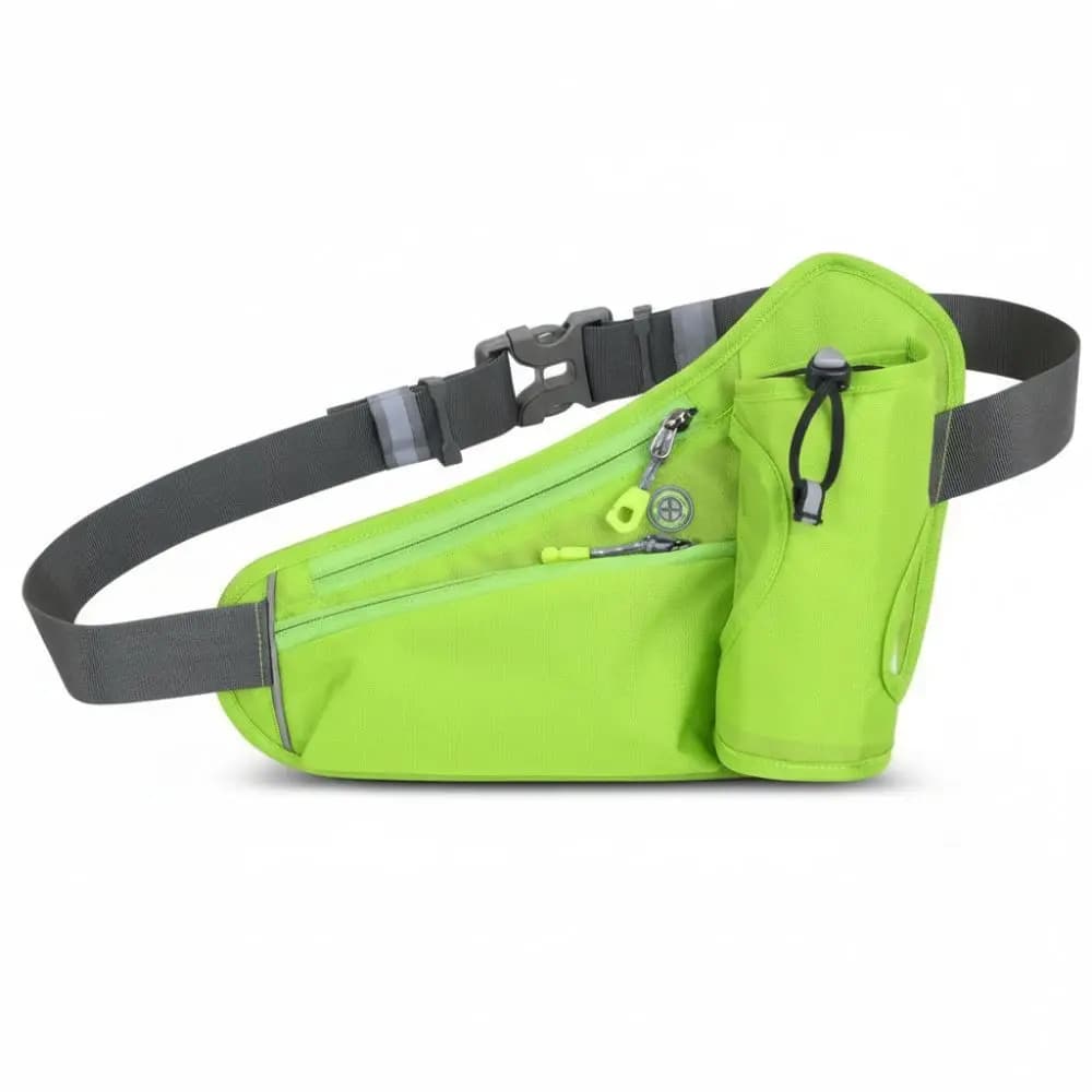 Water Bottle Holder Sports Hydration Belt Adjustable Waterproof Running Belt Compatible Phone Hydration Running Belt Jogging