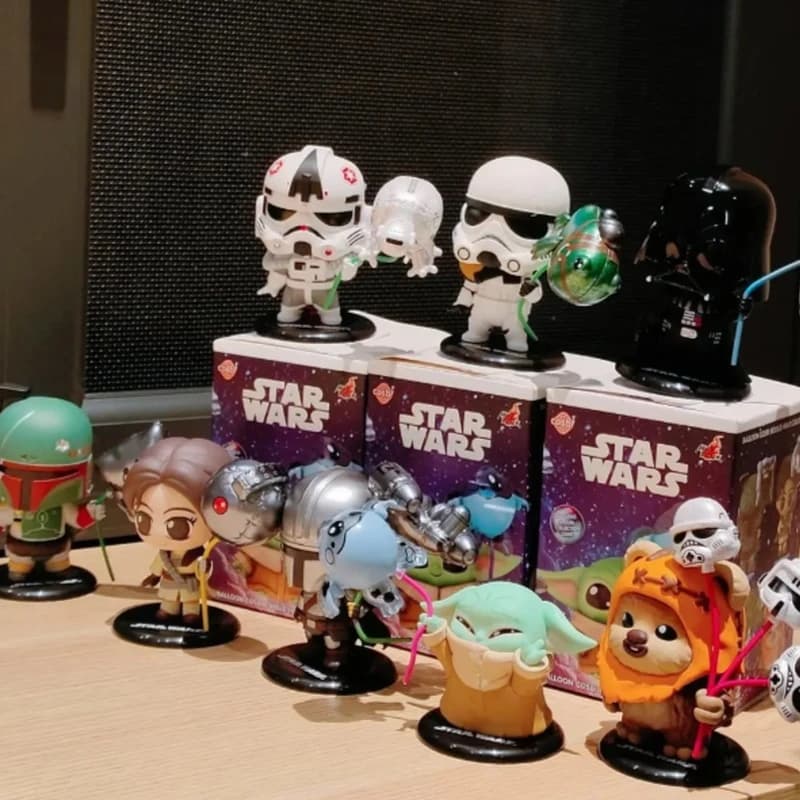 New Authentic Star Wars Balloon Cosbi Bobble-Head Collection Blind Box Toy Surprise Mysterious Box Kawaii Custom Gift for Kids