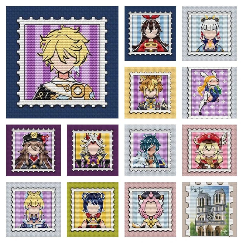 11155 Cross Stitch Kits Embroidery Cross-stitch Stich Diy Cross Stitch Set Cross Stitch Complete Kit Punch Needle Arts & Craft