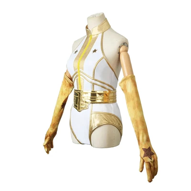 HD2S Movie The Boys Starlight Annie January Cosplay Costumes with Belt Socks Full Outfit Women Superhero Halloween Carnival Clo