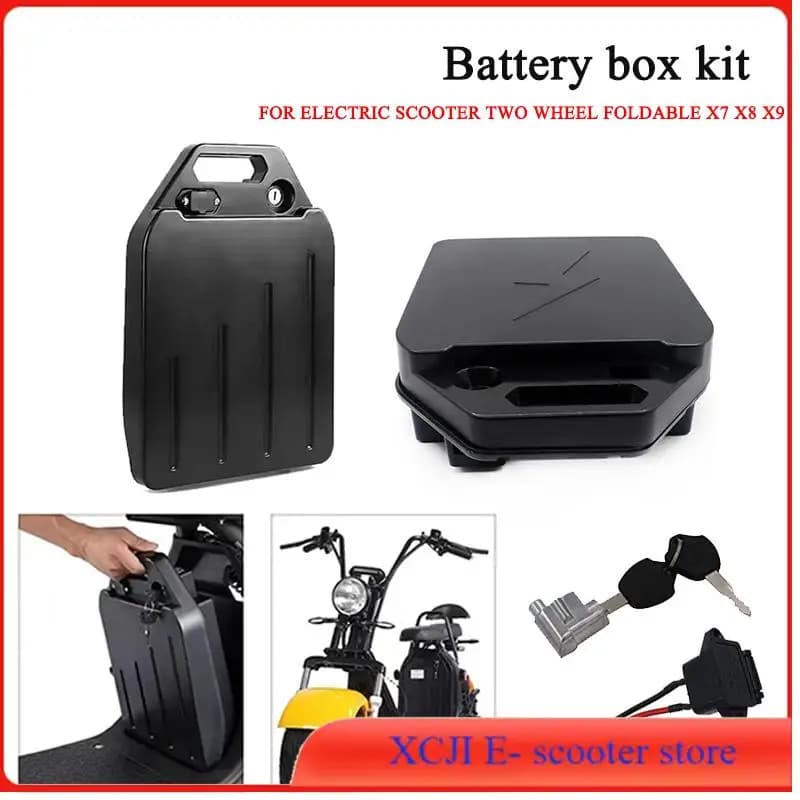 Custodia di protezione batteria impermeabile per monopattino elettrico Citycoco grande, pieghevole a due ruote, modelli X7 X8 X9