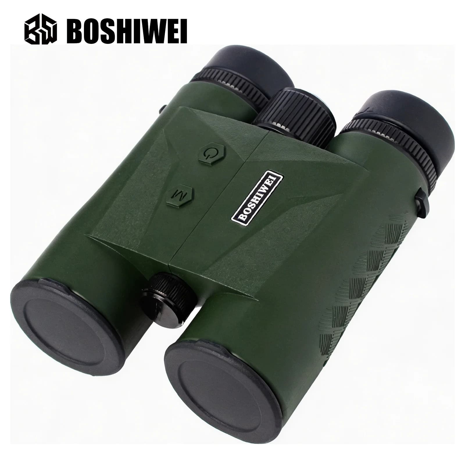 BOSHIWEI 10x42 Laser Rangefinder Binoculars HD IPX7 Waterproof Telescope for Hunting Surveying and Outdoor Distance Measurement