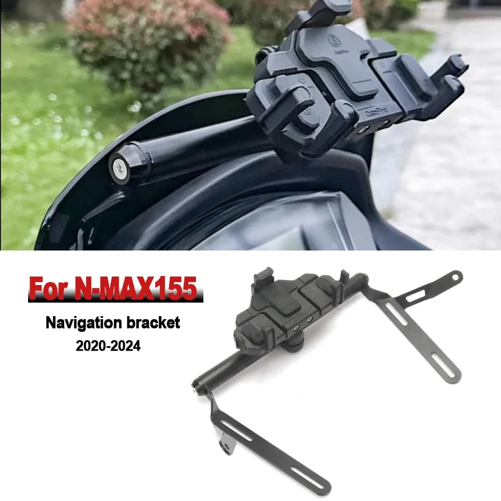 New Support for GPS Navigator Moto, Adapter for Smartphone, for YAMAHA N-MAX155 NMAX 155 2020-2024