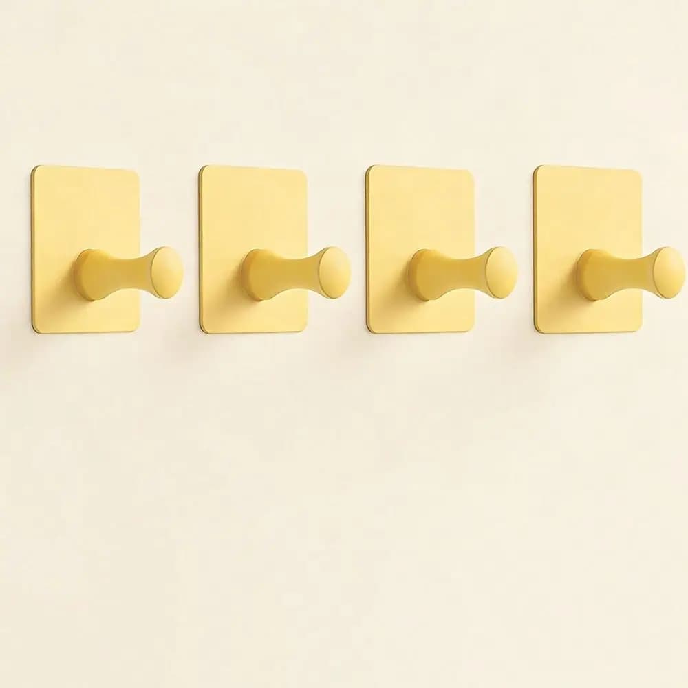 Con 4 ganci, progettati specificamente per bagni e cucine, perfetti per appendere accappatoi, cappotti e cappelli. Questi moderni ganci da hotel.