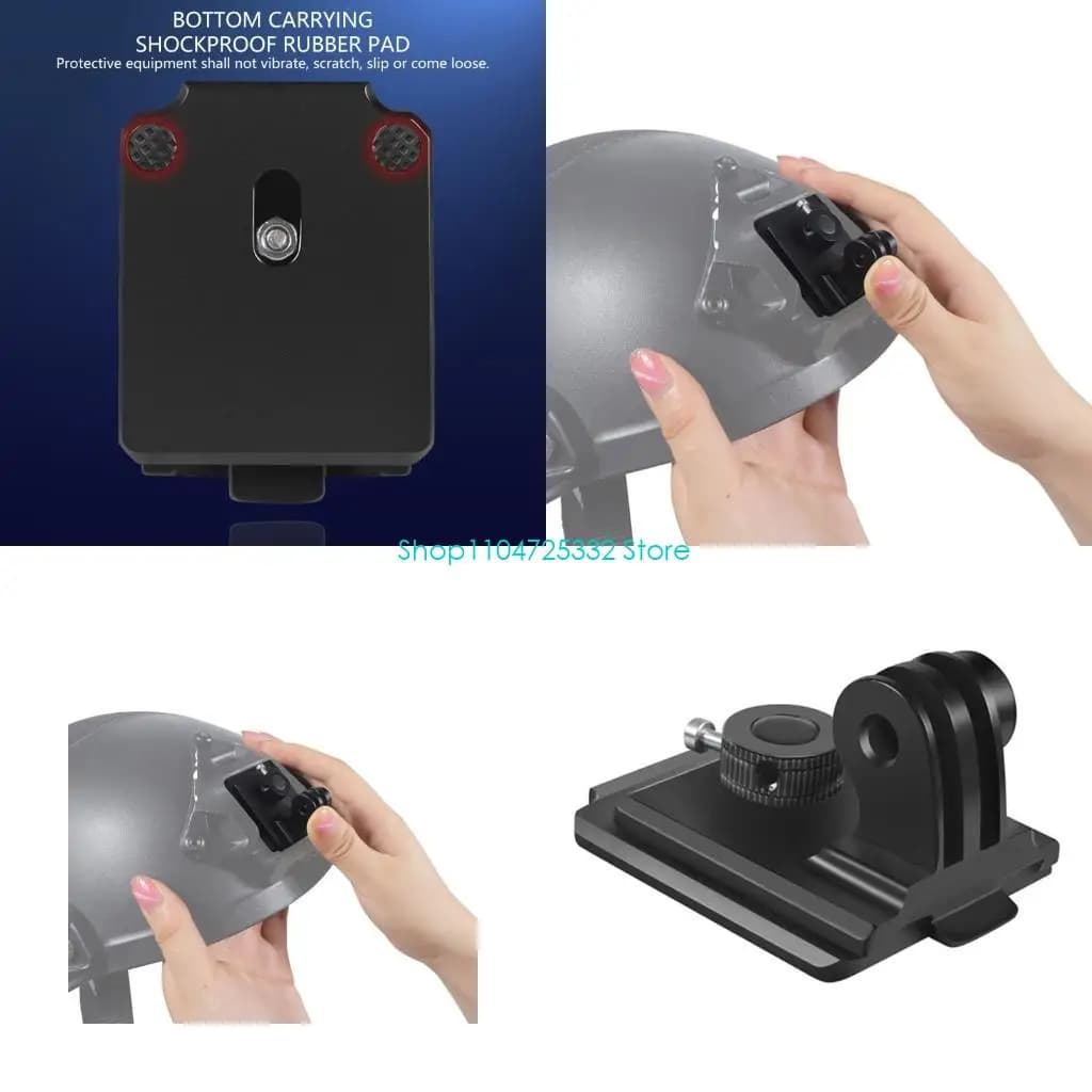 Light-action camera helmet adapter P5EA EXIDABLE INSTALLATION