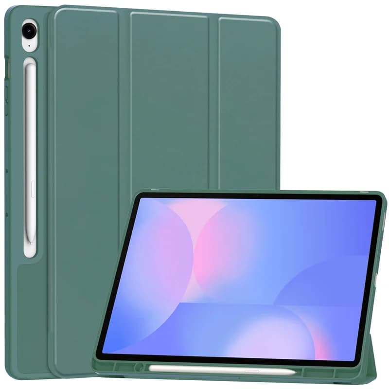 Per Samsung Galaxy Tab S10 FE S9 FE Custodia da 10.9 pollici Trifold Stand TPU Tablet Custodie per Galaxy Tab S9 Cover 2023 con portapenne