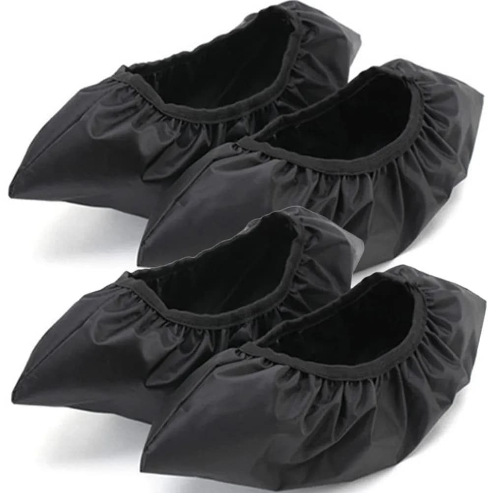 2 Paia di Copriscarpe Elastici Resistenti per Pattini da Ghiaccio, Protezioni per Pattini da Hockey e Pattinaggio Artistico, Copriscarpe Durevoli