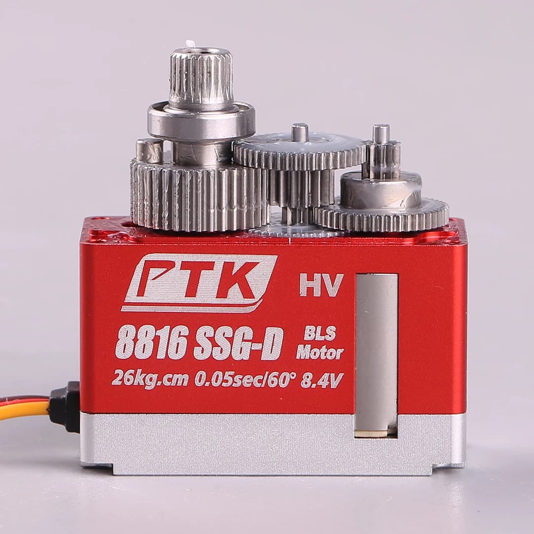 Servo Digitale PTK 8816 SSG-D 26KG di Medie Dimensioni per Elicotteri Turbojet, Interamente in Metallo, KST 589 per Modelli RC
