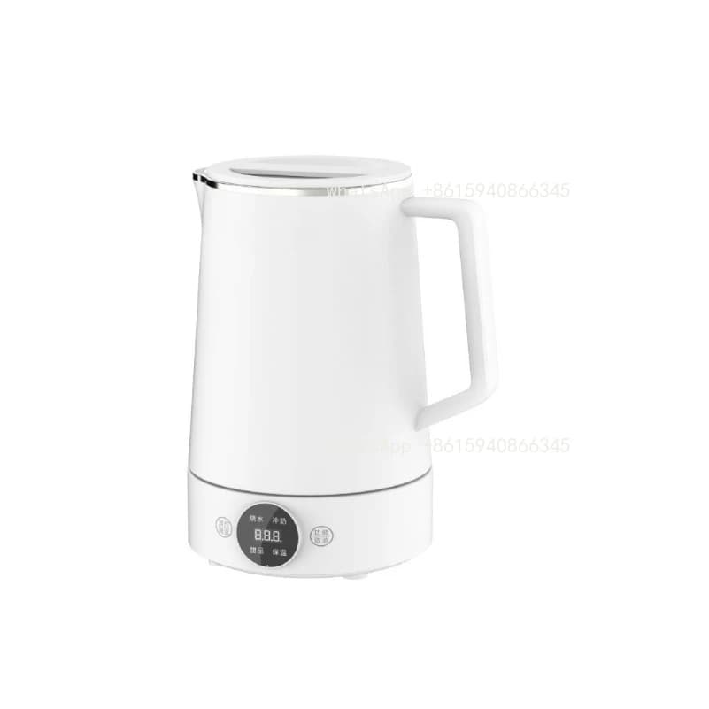 Bollitore elettrico da ufficio a temperatura costante, mini bollitore intelligente in acciaio inossidabile 316, con isolamento termico, per la preparazione di tisane e bevande salutari.