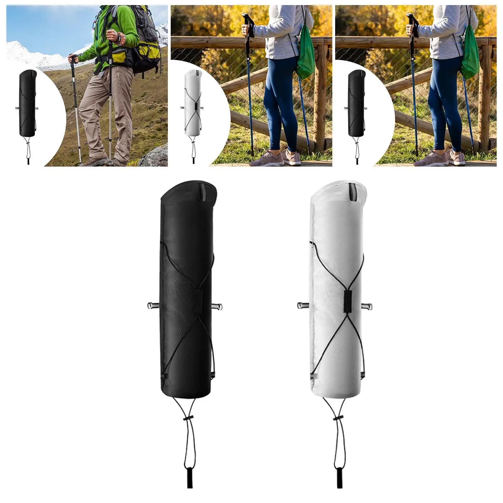 Foldable Bag for Walking Stick, Lightweight and Waterproof, for Hiking and Traveling