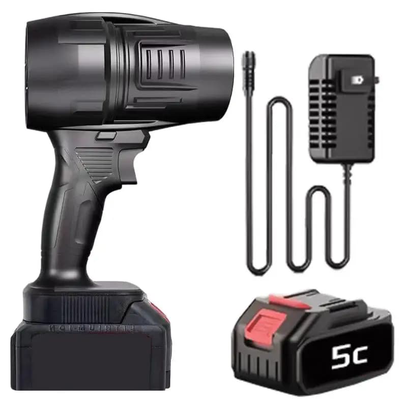 Spolverino elettrico ad aria compressa Asciugatrice per auto Ventilatore d'aria Ventilatore per asciugatrice per autolavaggio filtrato portatile Ventilatore per autolavaggio ad alta potenza