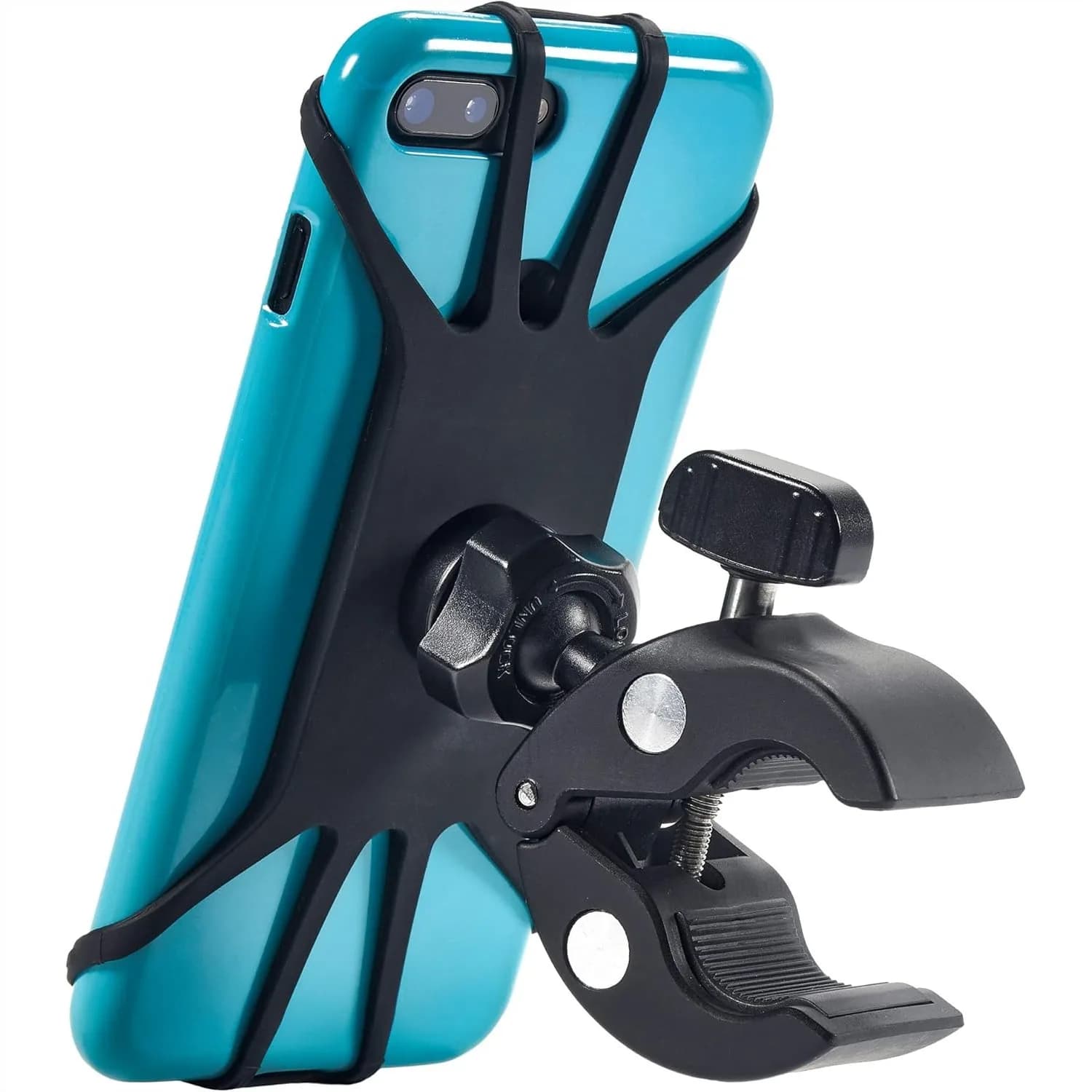 Supporto per Telefono da Bicicletta e Moto - Porta Smartphone Sicuro e Regolabile, Resistente alle Intemperie per Maggiore Sicurezza e Comfort