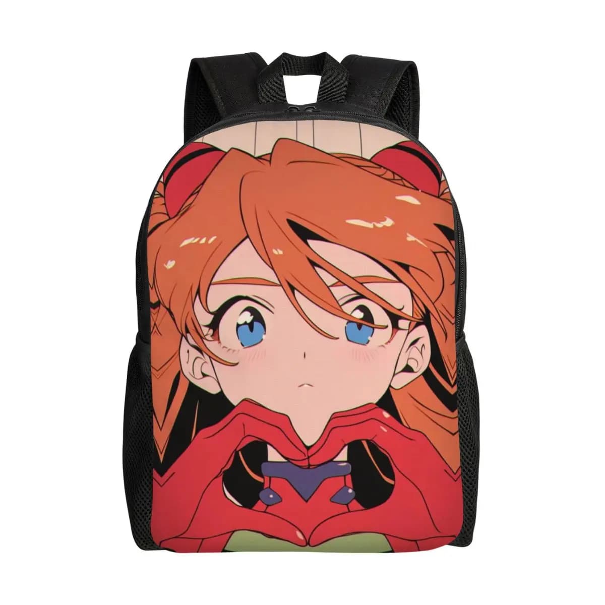 Zaino per laptop personalizzato Manga Evangeliones Uomo Donna Fashion Bookbag per borsa per studenti universitari