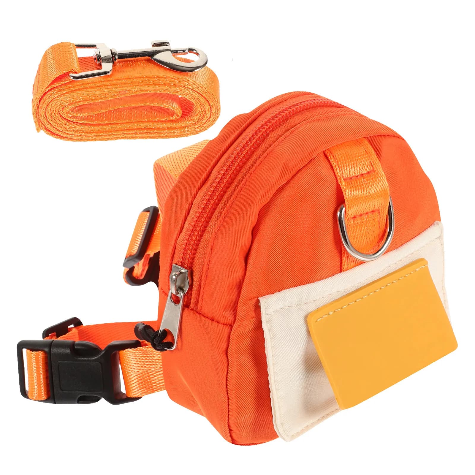 Set Zaino per Cani con Imbracatura, Zaino Portatile per Cuccioli, Borsa Regolabile per Viaggi ed Escursioni