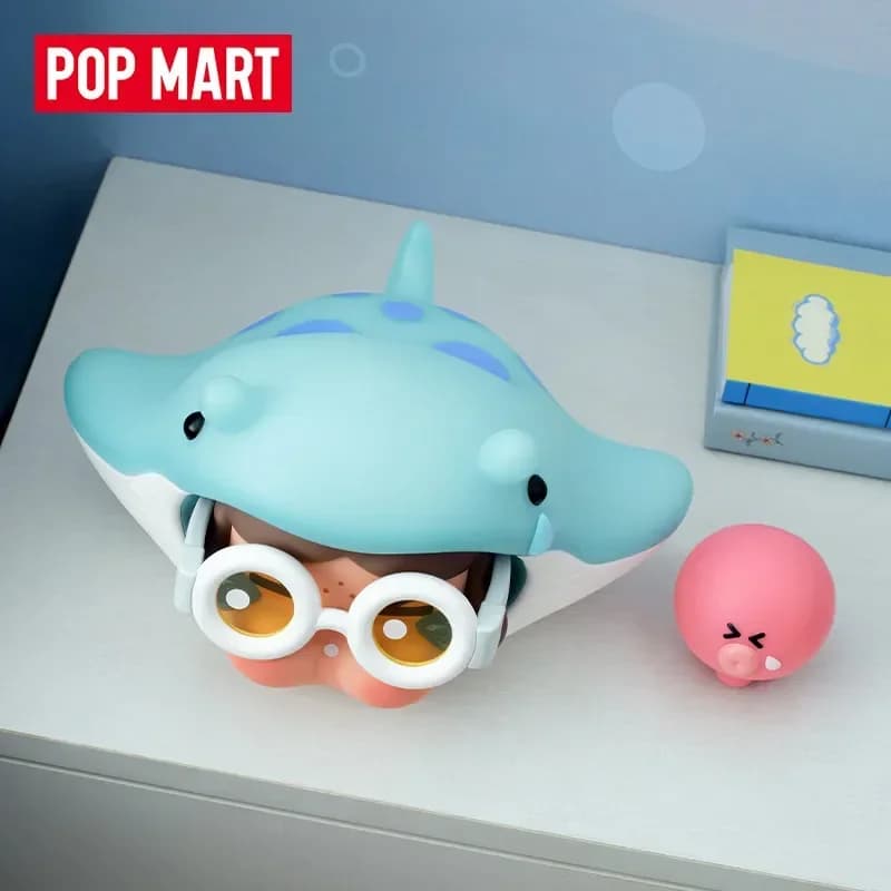 POP MART Crybaby Cry Me An Ocean Series Lamp Trendy Mystery Box Anime Action Figure Blind Random Box Toys Model Ornament Dolls