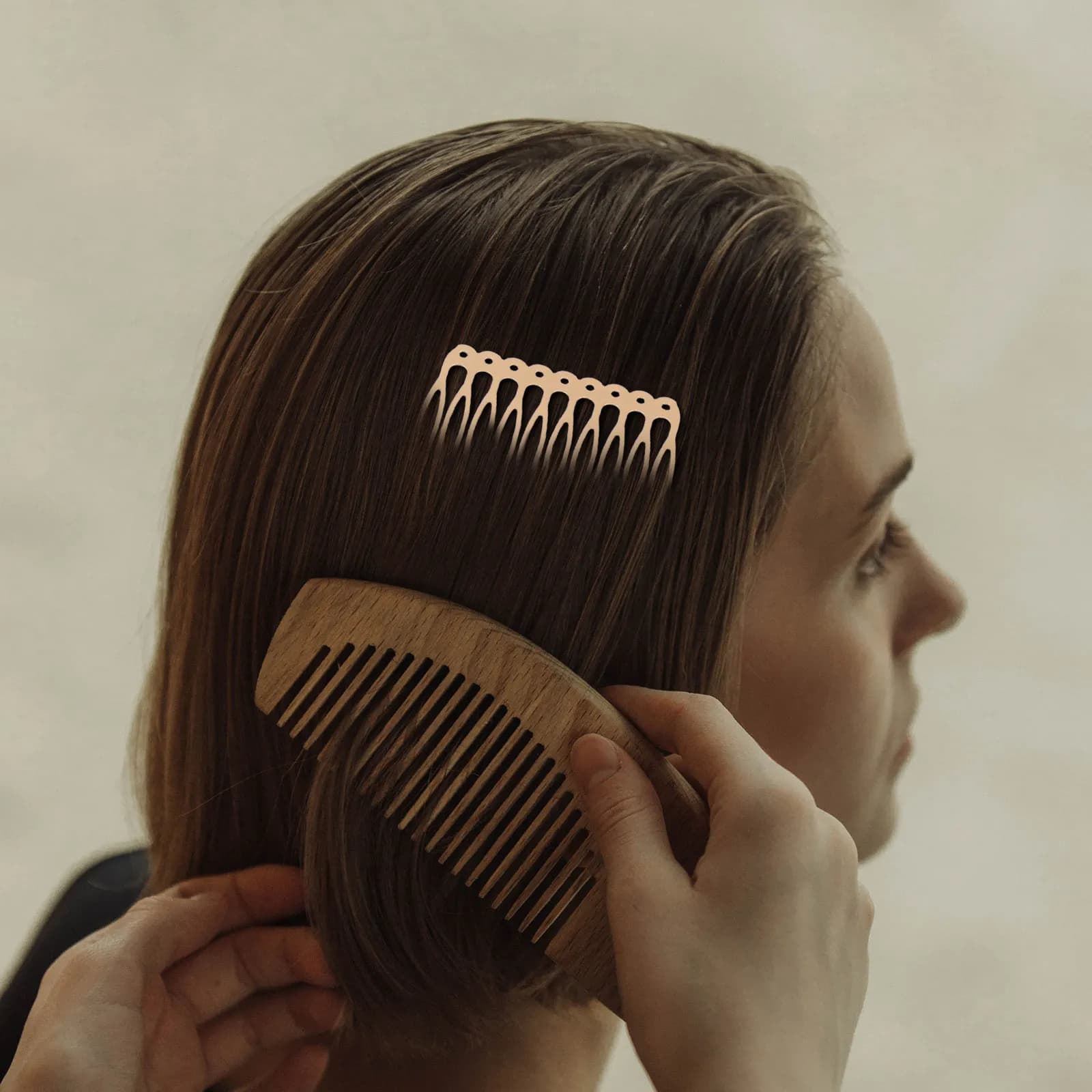 20Pcs Hairpin Decorative Combs Creative Metal Hair Side Comb for Bridal Wedding Party Updo Styling Small Chignon Hair Clips