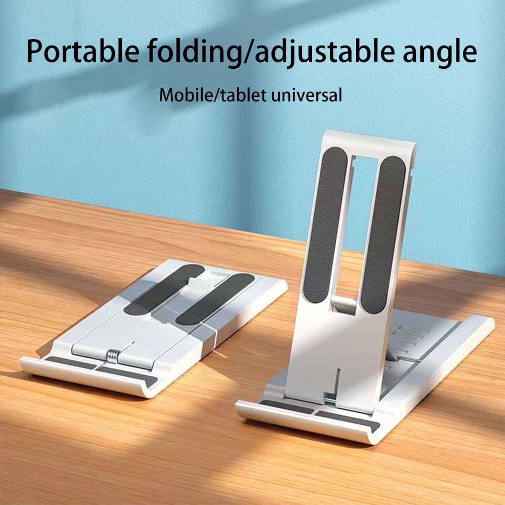 Folding Phone Holder Desktop Stand Smartphone Adjustable 6 Levels Tablet Universal Mount Mini Bracket Accessories