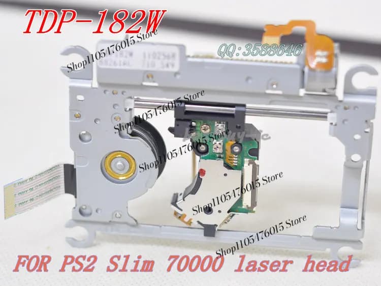 Nuovissima Testina Laser Originale TDP-182W PVR-802W con Telaio per Console di Gioco PS2 77006 70000, Gruppo Ottico di Lettura