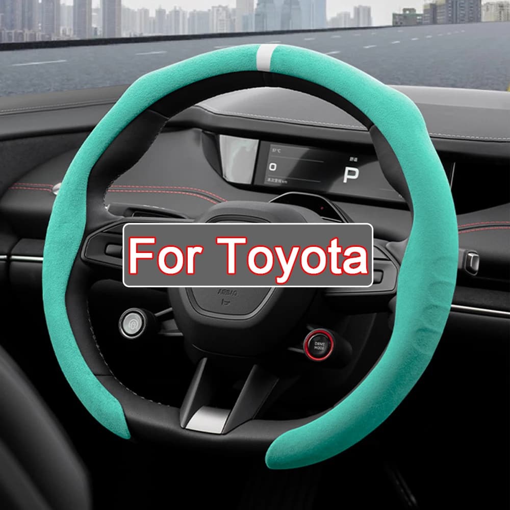 New Style Car Seat Cover Anti-slip Suede Protect Covers for Toyota RAV4 Highland Coral Hilux Land Cruiser Camry CHR