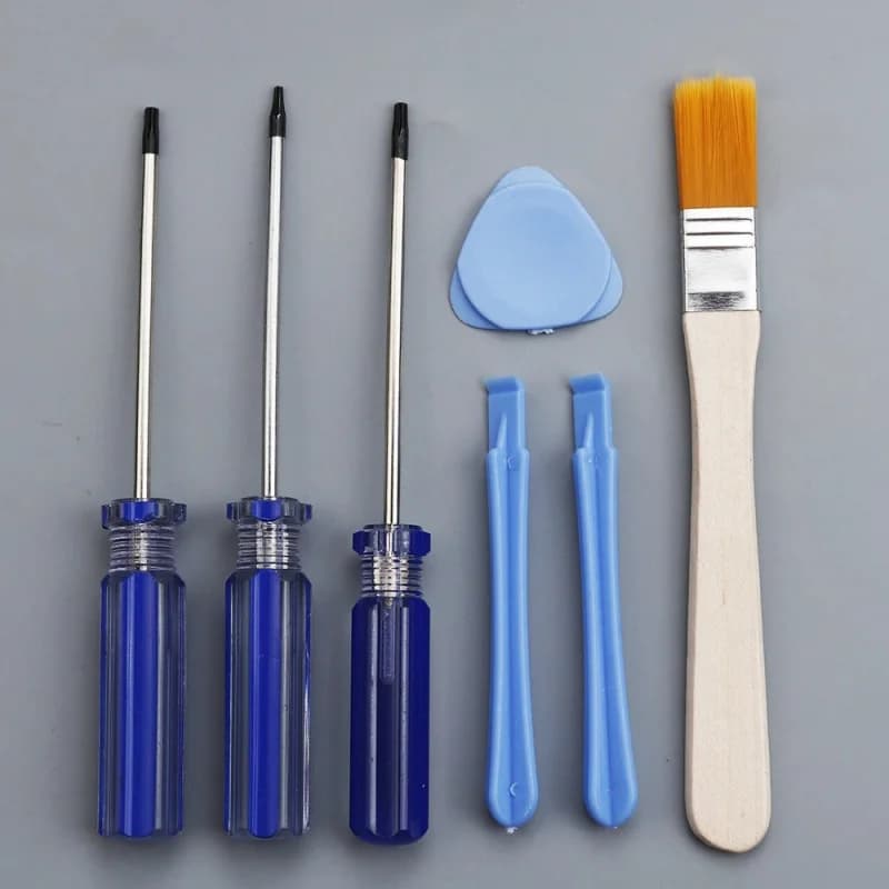 Kit di strumenti di riparazione professionale per Xbox PS5, set di cacciaviti di sicurezza Torx T6 T8 T10 per console controller Xbox One PS4