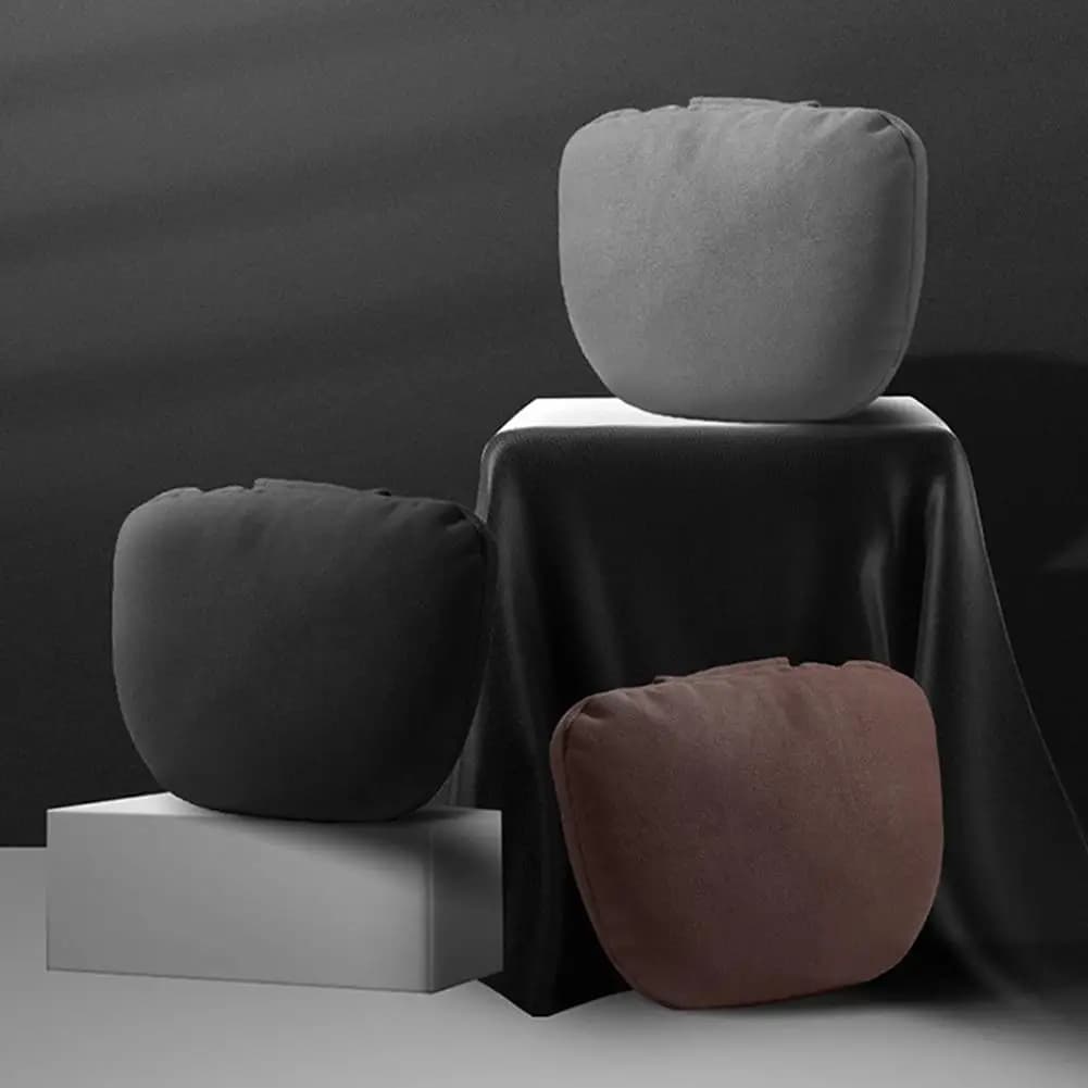 Seggiolino auto Cuscino lombare Memoria regolabile universale Accessorio di supporto in cotone Seggiolino auto Affaticamento Collo Auto Alleviare l'interno Hea O5J4